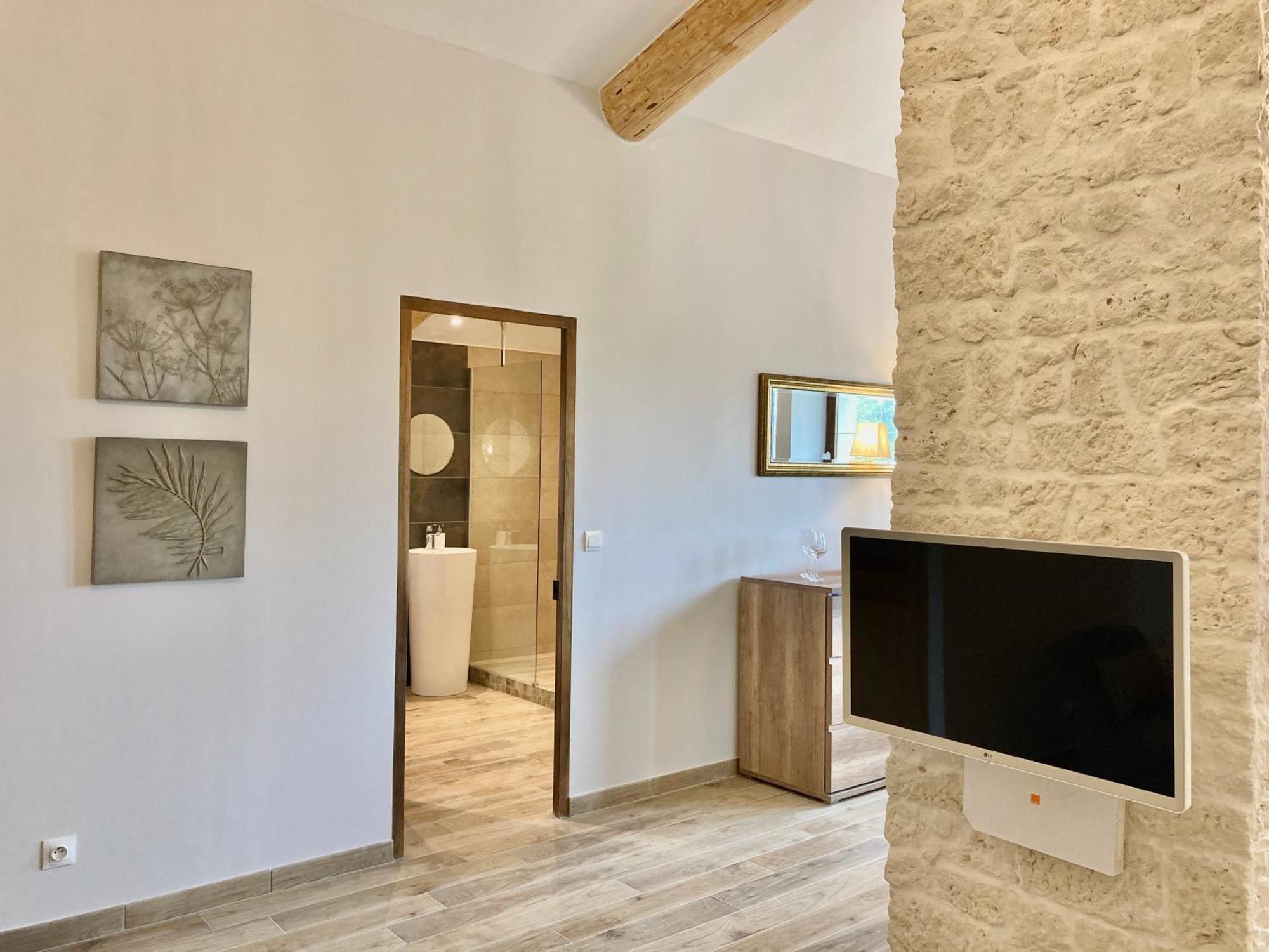 Domaine De La Brave Bed & Breakfast Pernes-les-Fontaines Ruang foto